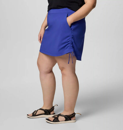 Women's All Seasons Ruched Skort - Plus Size