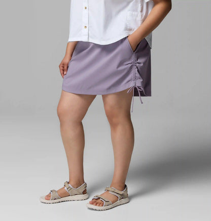 Women's All Seasons Ruched Skort - Plus Size