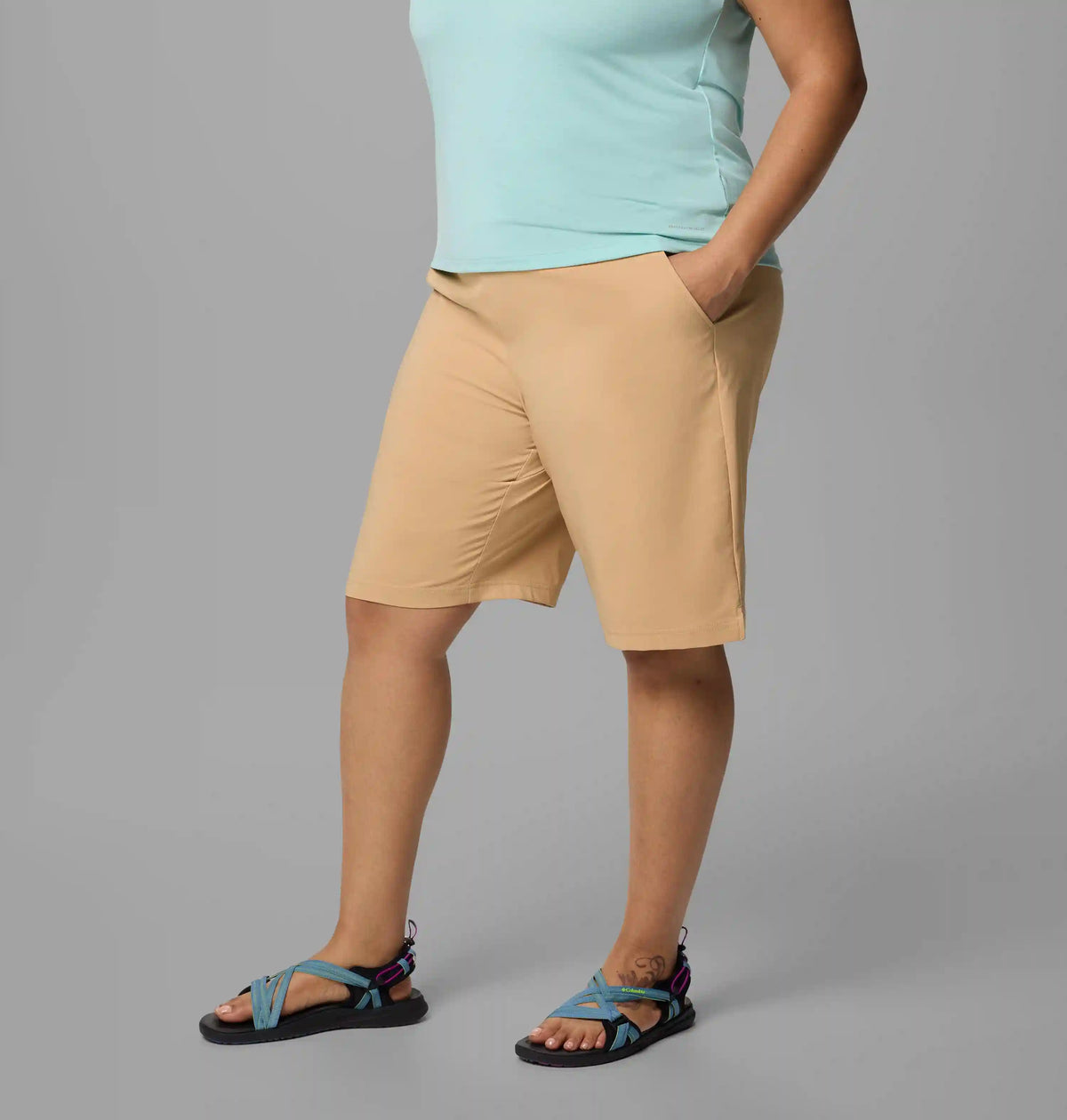 Women's All Seasons Long Shorts - Plus Size