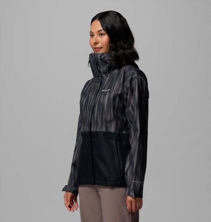 Women's Hikebound Printed Rain Jacket