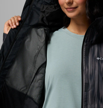 Women's Hikebound Printed Rain Jacket
