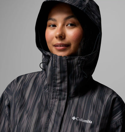 Women's Hikebound Printed Rain Jacket