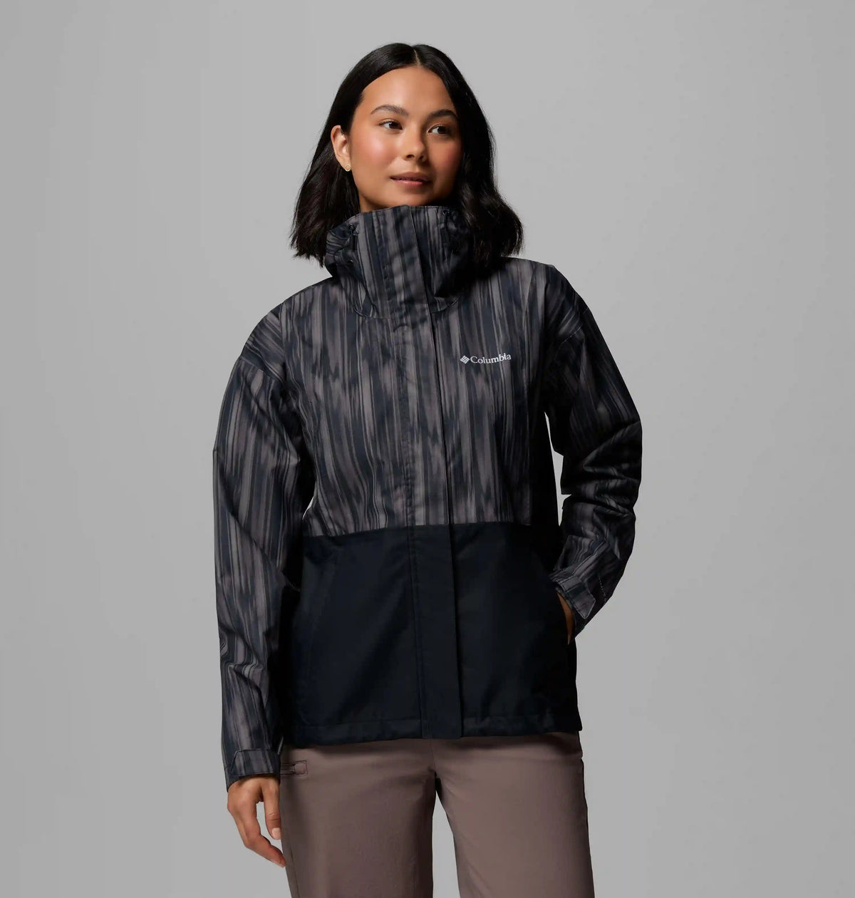 Women's Hikebound Printed Rain Jacket