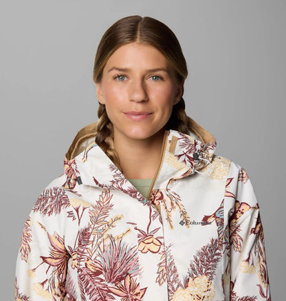 Women's Hikebound Printed Rain Jacket