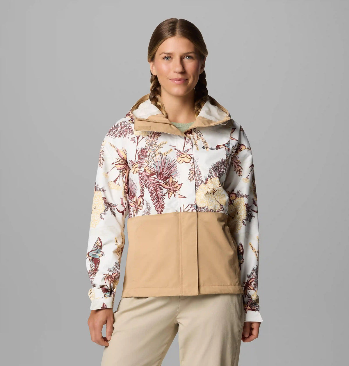 Women's Hikebound Printed Rain Jacket