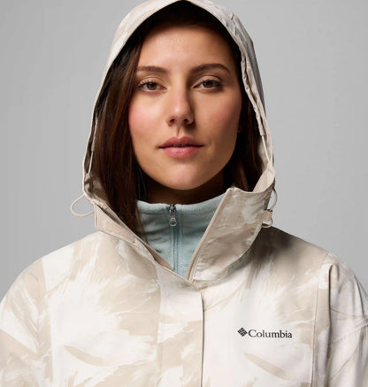 Women's Hikebound Printed Rain Jacket