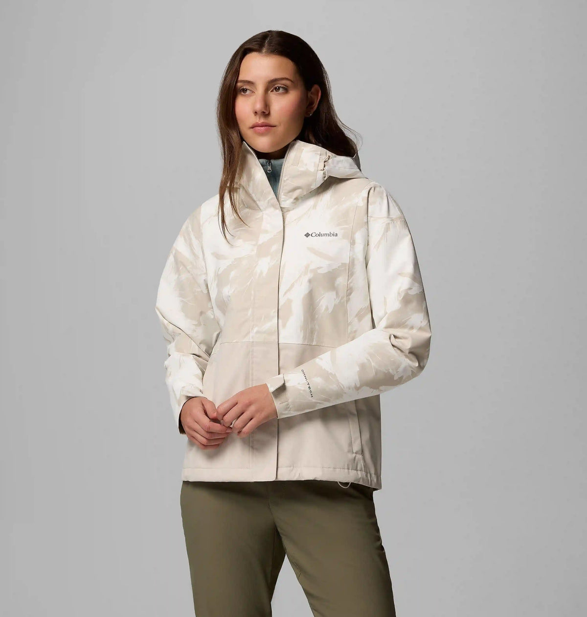 Women's Hikebound Printed Rain Jacket