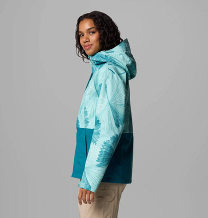 Women's Hikebound Printed Rain Jacket