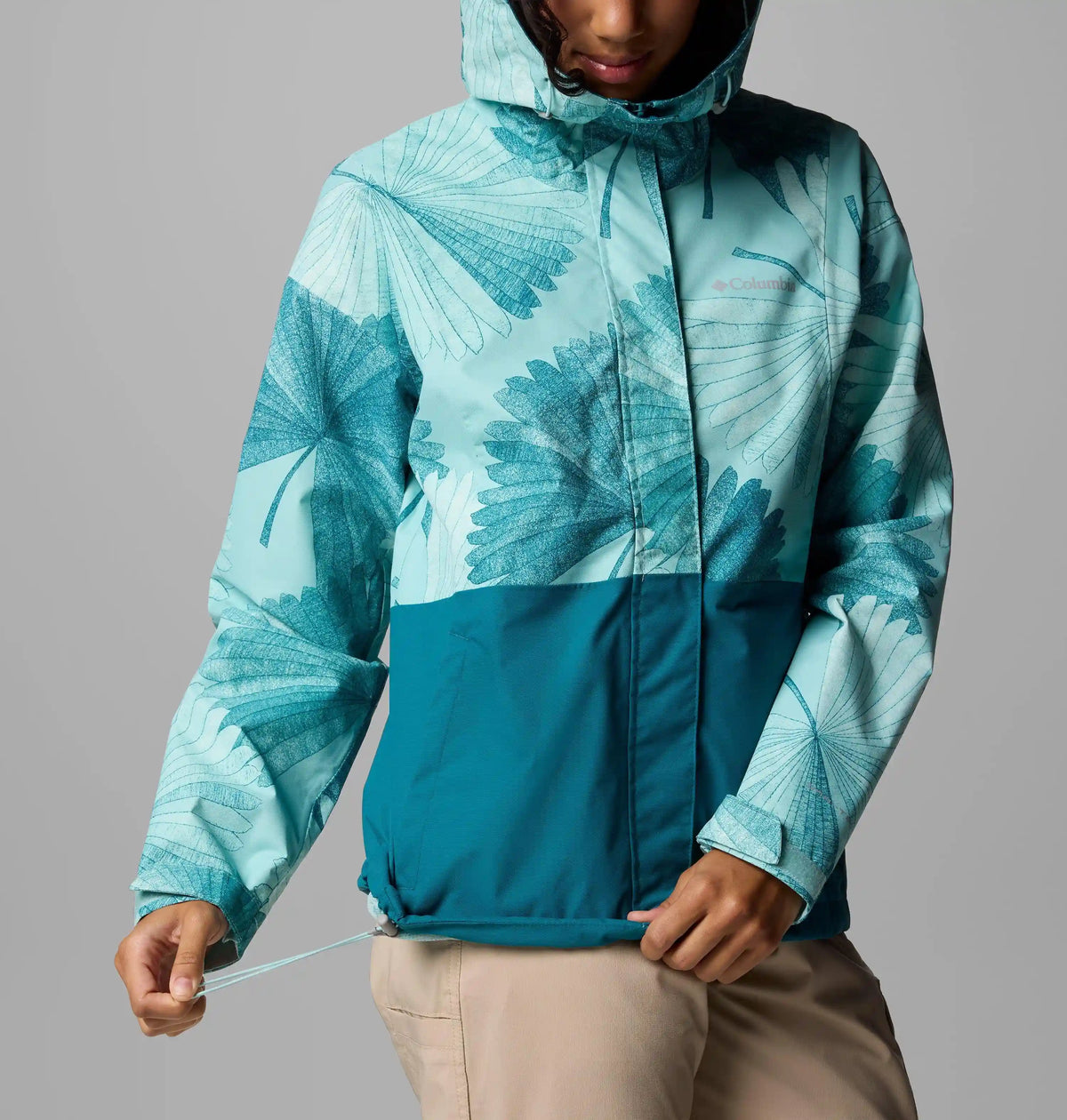 Women's Hikebound Printed Rain Jacket