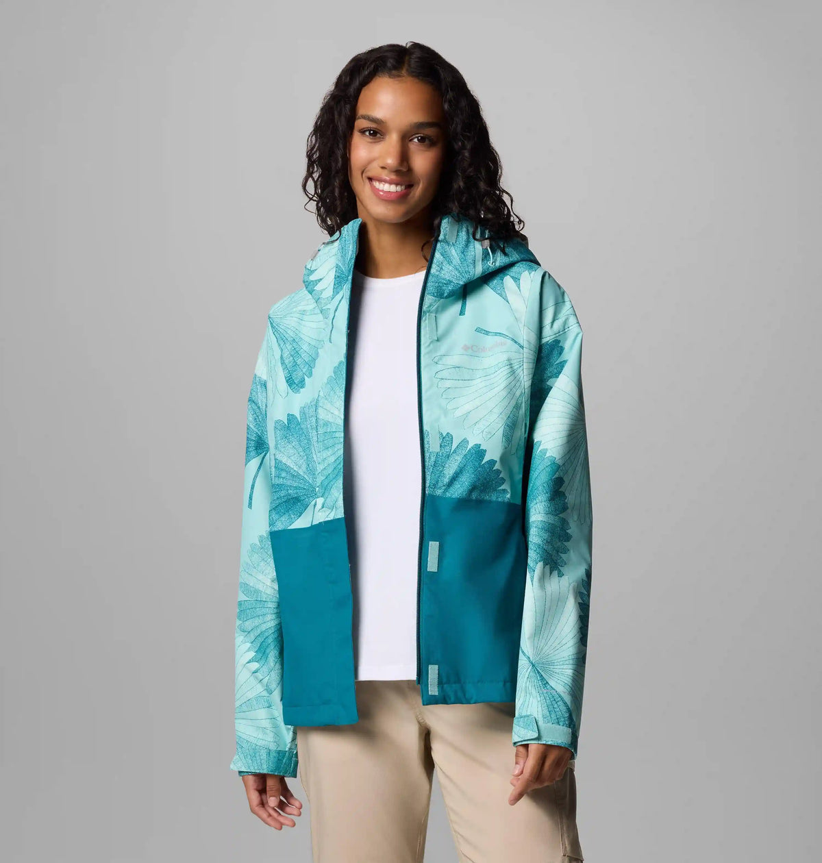 Women's Hikebound Printed Rain Jacket