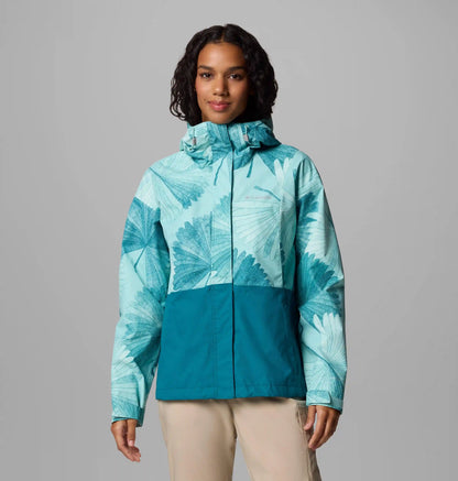 Women's Hikebound Printed Rain Jacket