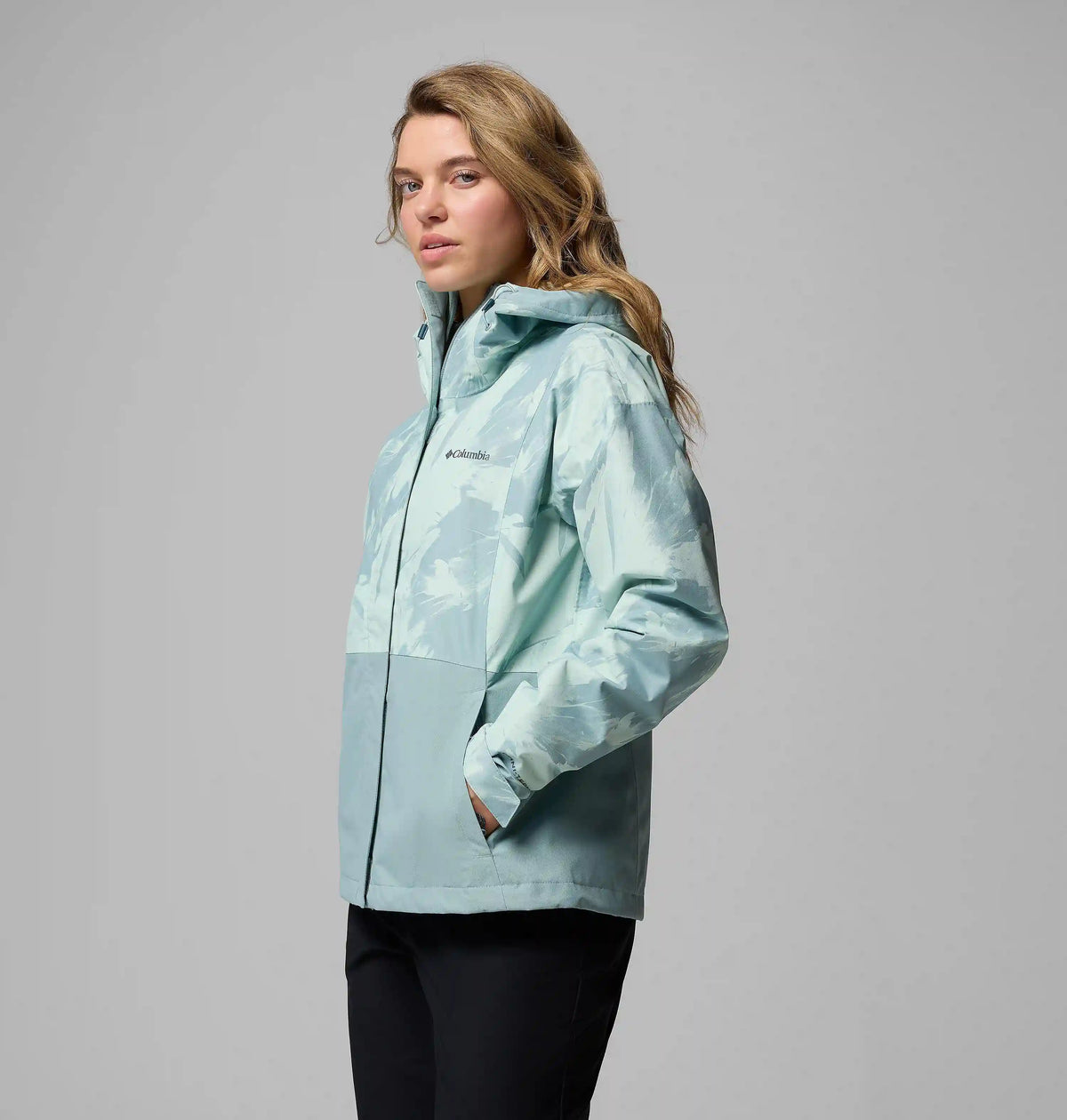 Women's Hikebound Printed Rain Jacket