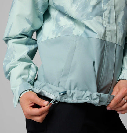 Women's Hikebound Printed Rain Jacket