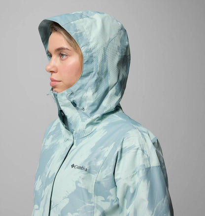 Women's Hikebound Printed Rain Jacket