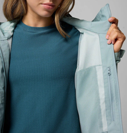 Women's Hikebound Printed Rain Jacket
