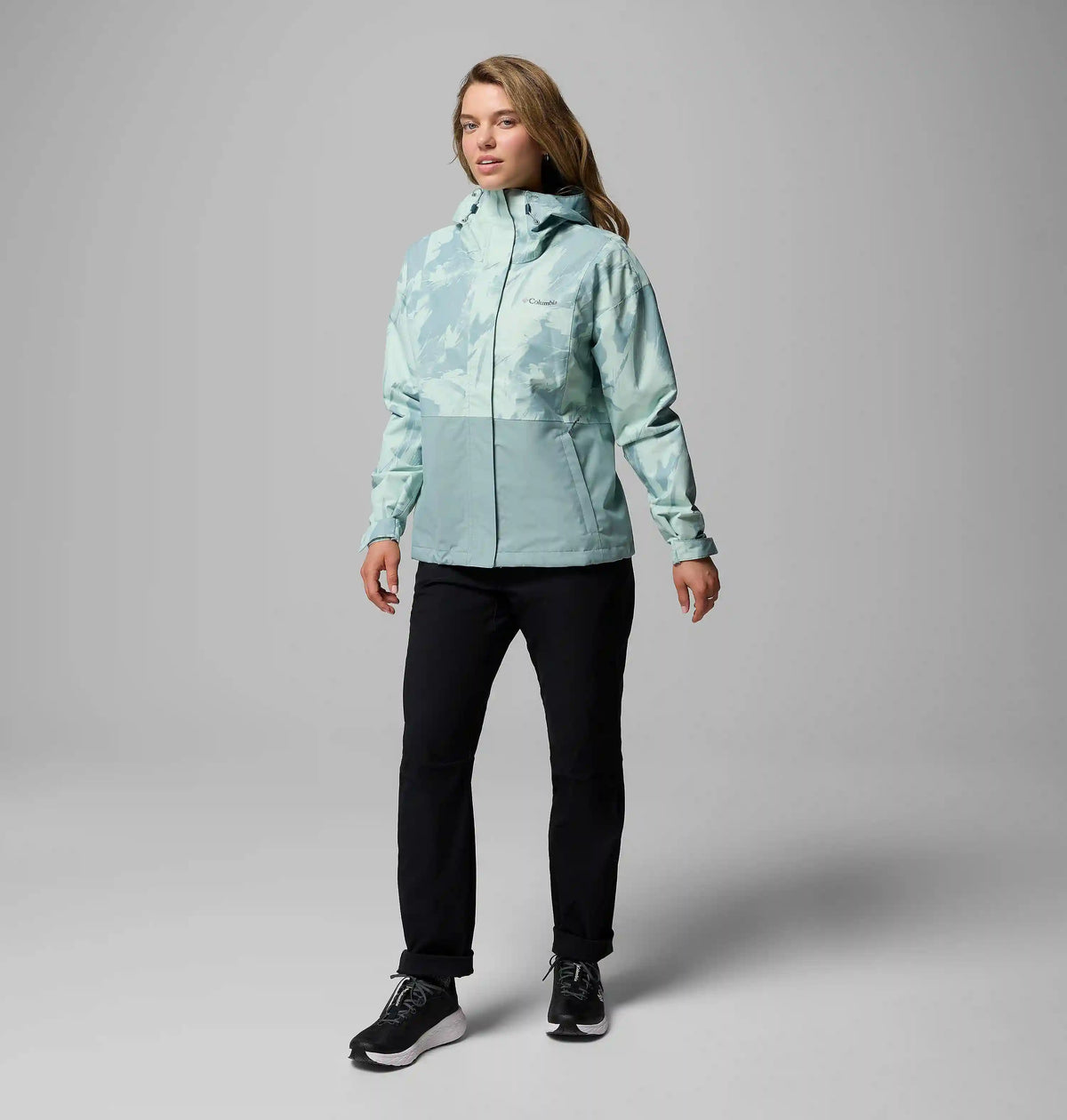 Women's Hikebound Printed Rain Jacket