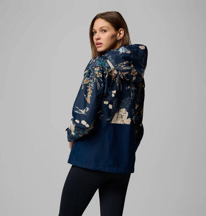Women's Hikebound Printed Rain Jacket