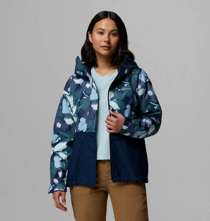 Women's Hikebound Printed Rain Jacket