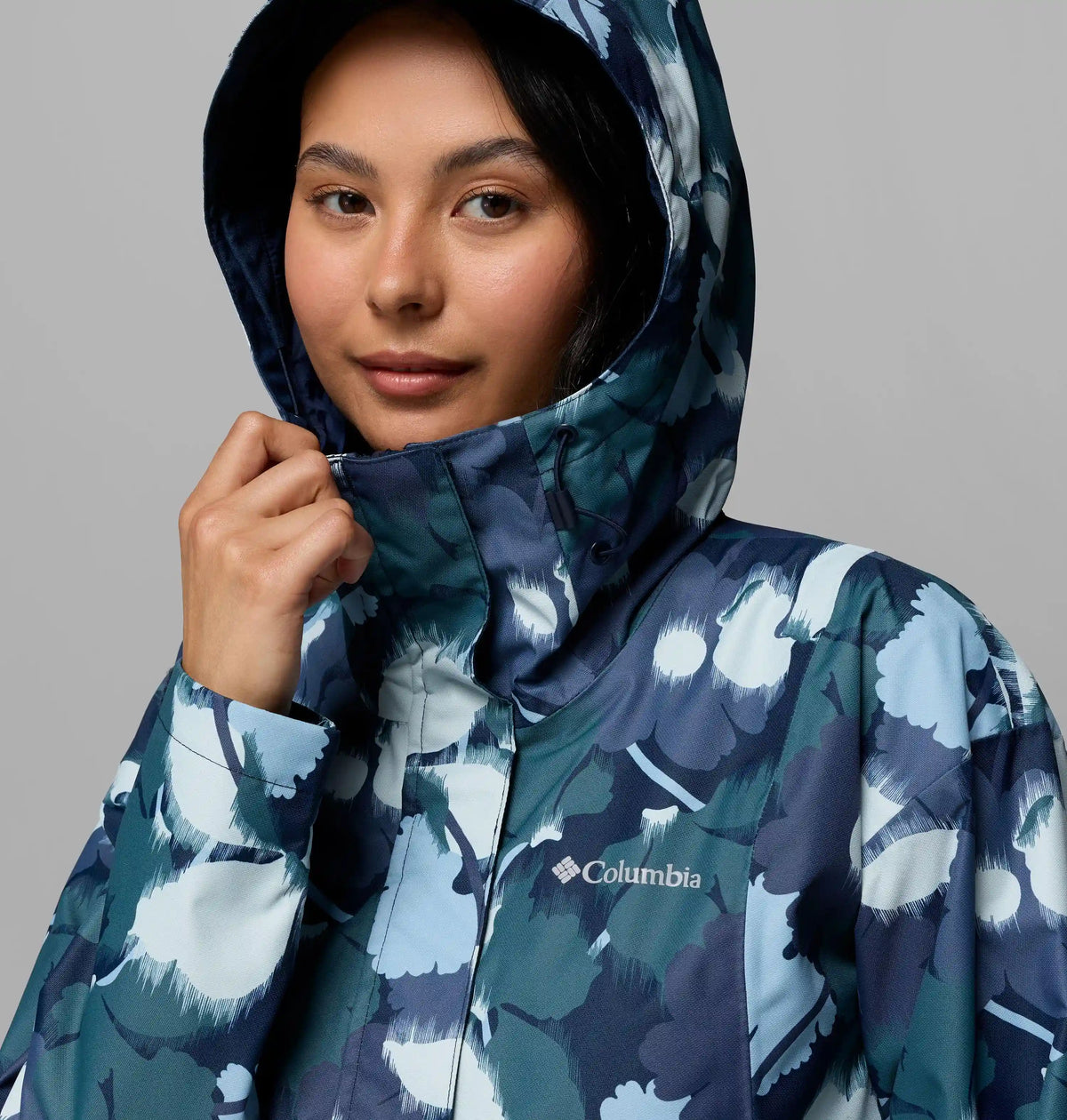Women's Hikebound Printed Rain Jacket