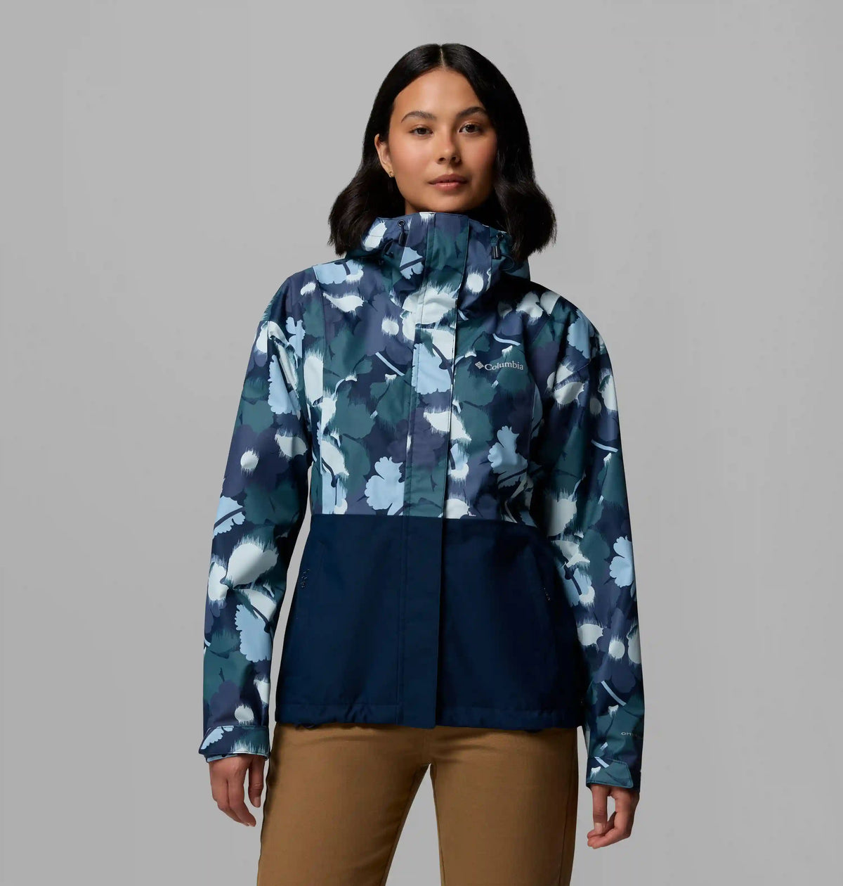 Women's Hikebound Printed Rain Jacket