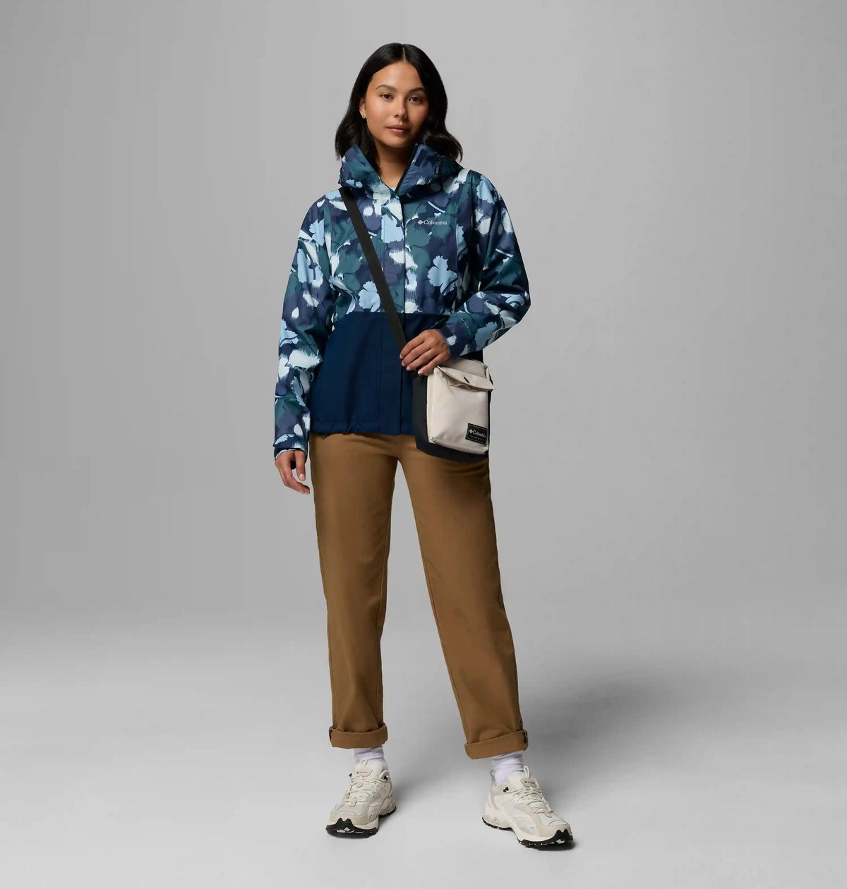Women's Hikebound Printed Rain Jacket