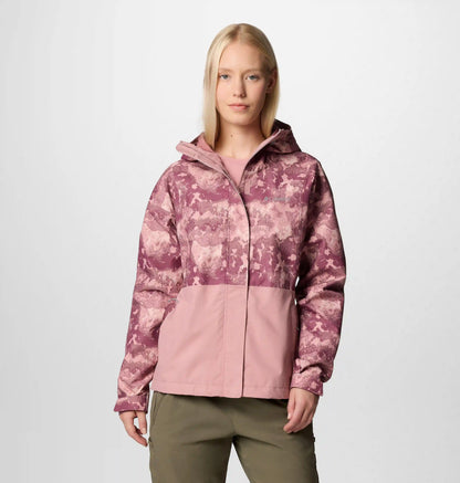 Women's Hikebound Printed Rain Jacket