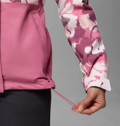 Women's Hikebound Printed Rain Jacket