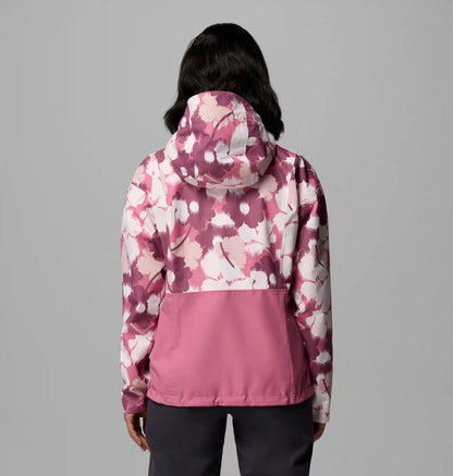 Women's Hikebound Printed Rain Jacket
