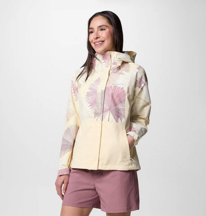 Women's Hikebound Printed Rain Jacket