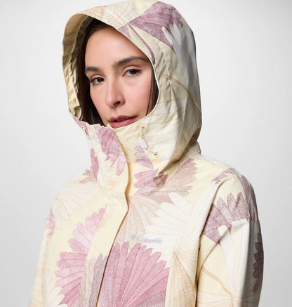 Women's Hikebound Printed Rain Jacket