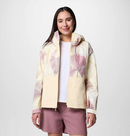 Women's Hikebound Printed Rain Jacket