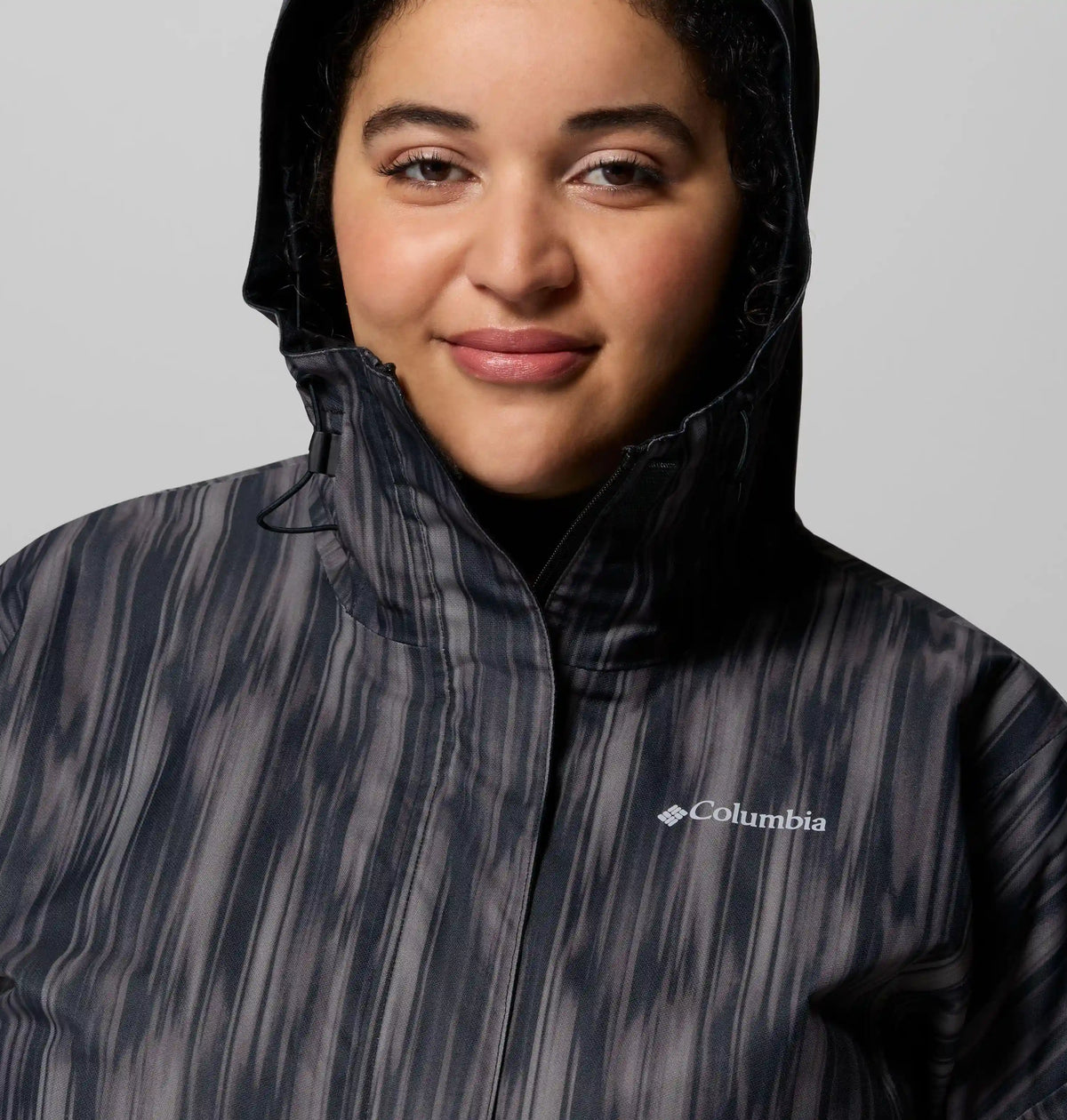 Women's Hikebound Printed Rain Jacket - Plus Size