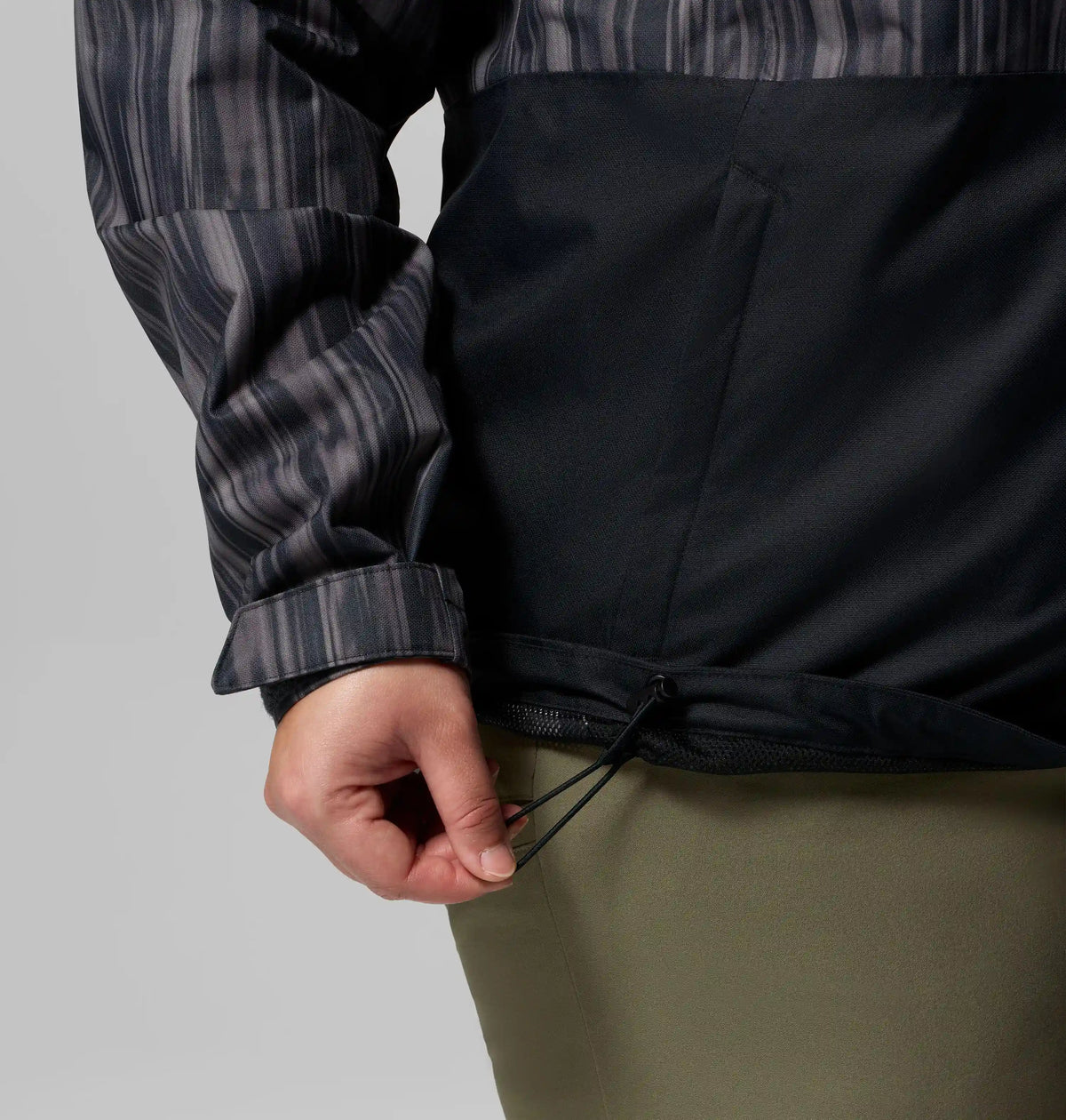 Women's Hikebound Printed Rain Jacket - Plus Size