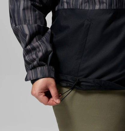 Women's Hikebound Printed Rain Jacket - Plus Size