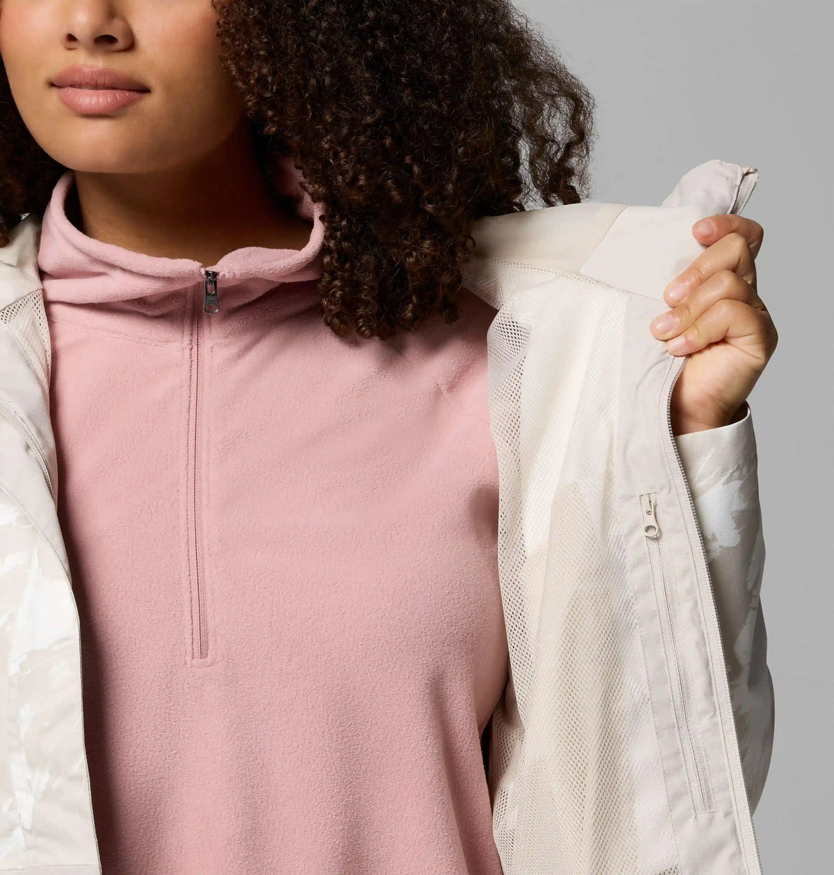 Women's Hikebound Printed Rain Jacket - Plus Size