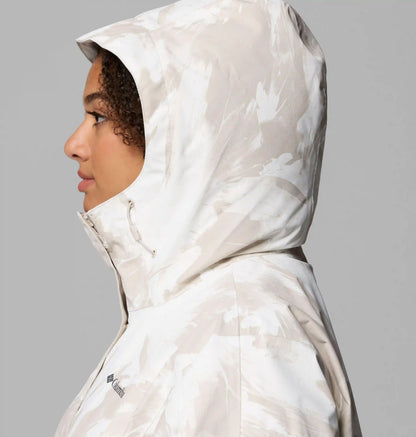 Women's Hikebound Printed Rain Jacket - Plus Size
