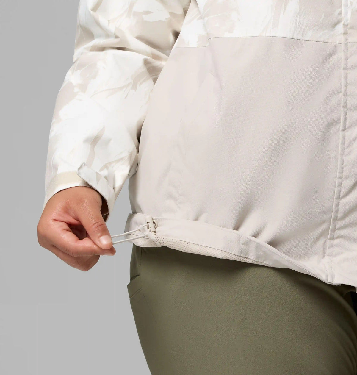 Women's Hikebound Printed Rain Jacket - Plus Size