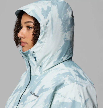 Women's Hikebound Printed Rain Jacket - Plus Size