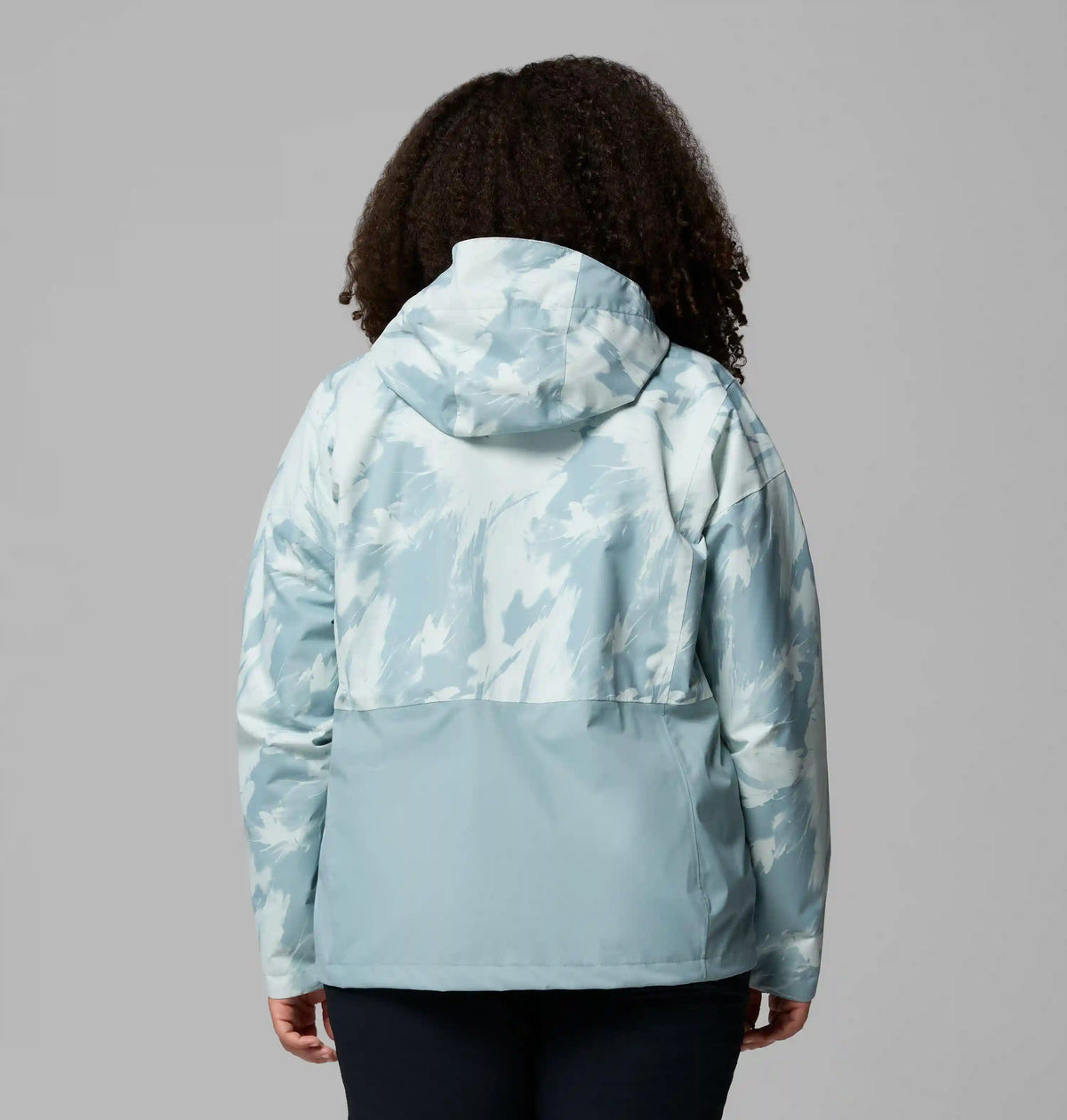 Women's Hikebound Printed Rain Jacket - Plus Size