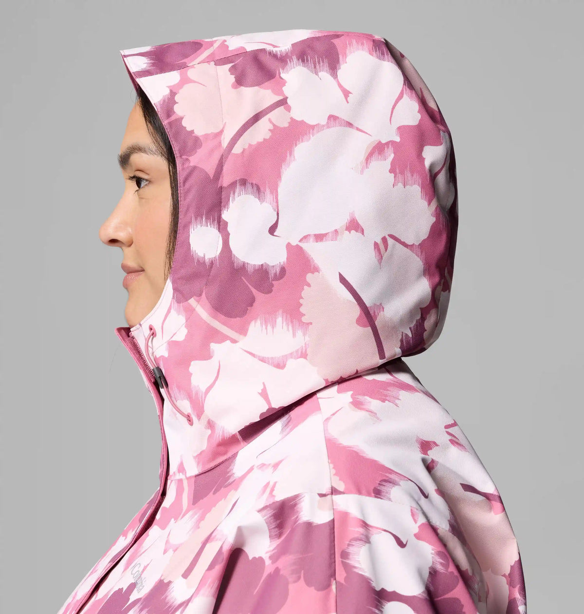 Women's Hikebound Printed Rain Jacket - Plus Size