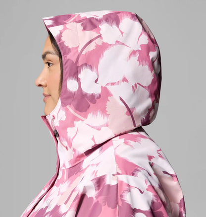Women's Hikebound Printed Rain Jacket - Plus Size