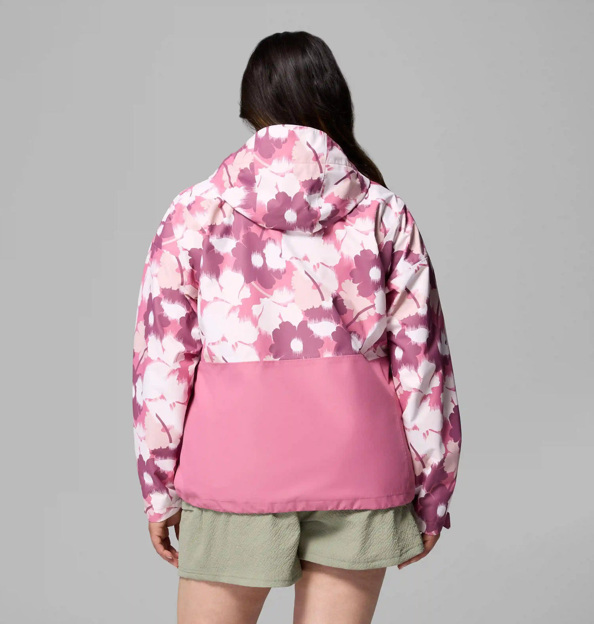 Women's Hikebound Printed Rain Jacket - Plus Size
