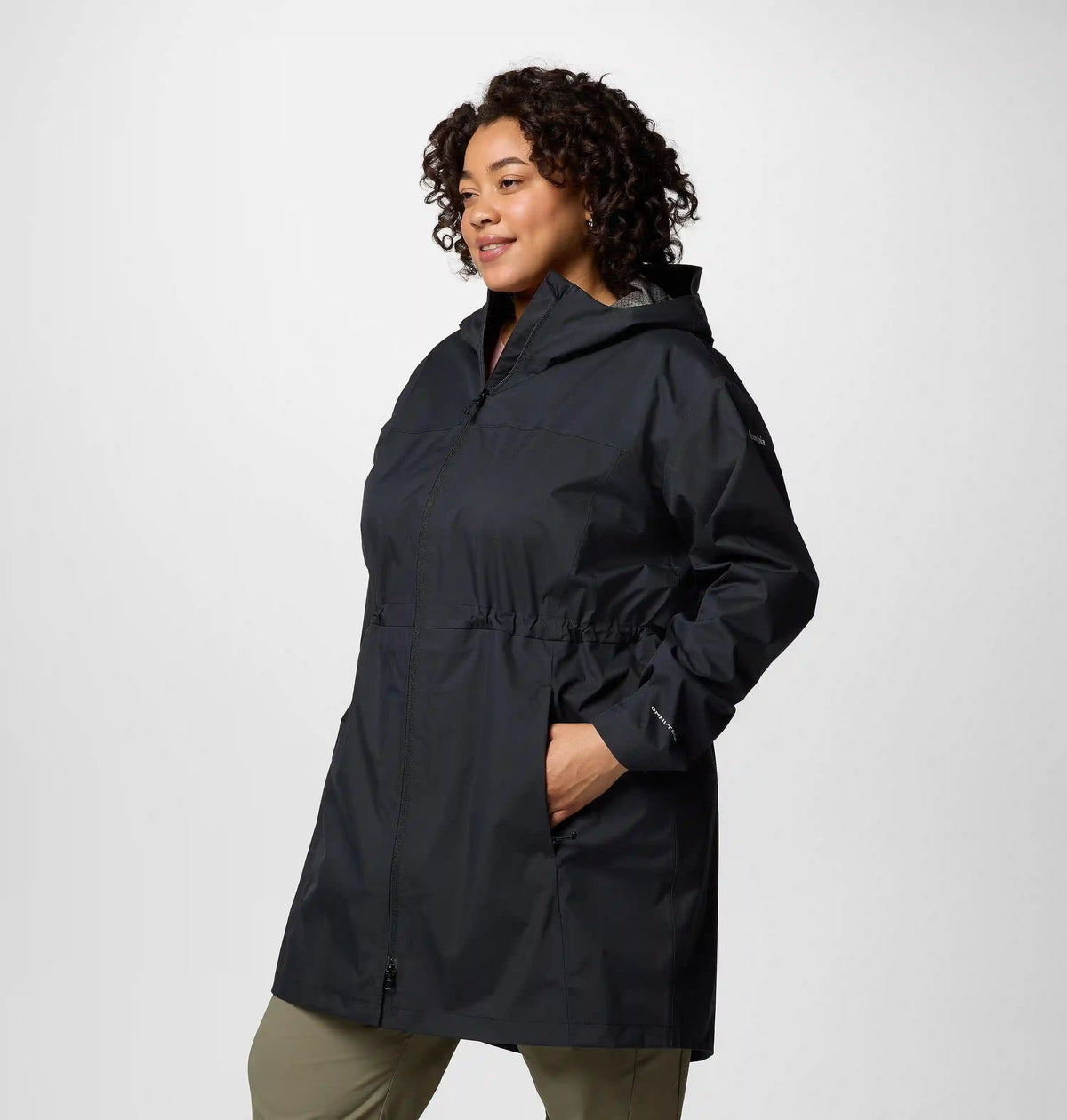 Women's Weekend Adventure II Long Rain Shell - Plus Size