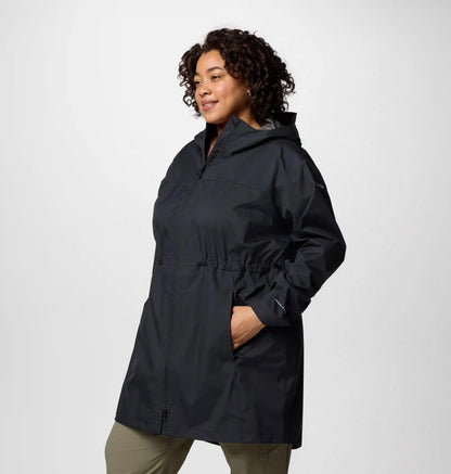 Women's Weekend Adventure II Long Rain Shell - Plus Size