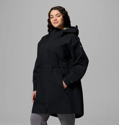 Women's Weekend Adventure II Long Rain Shell - Plus Size
