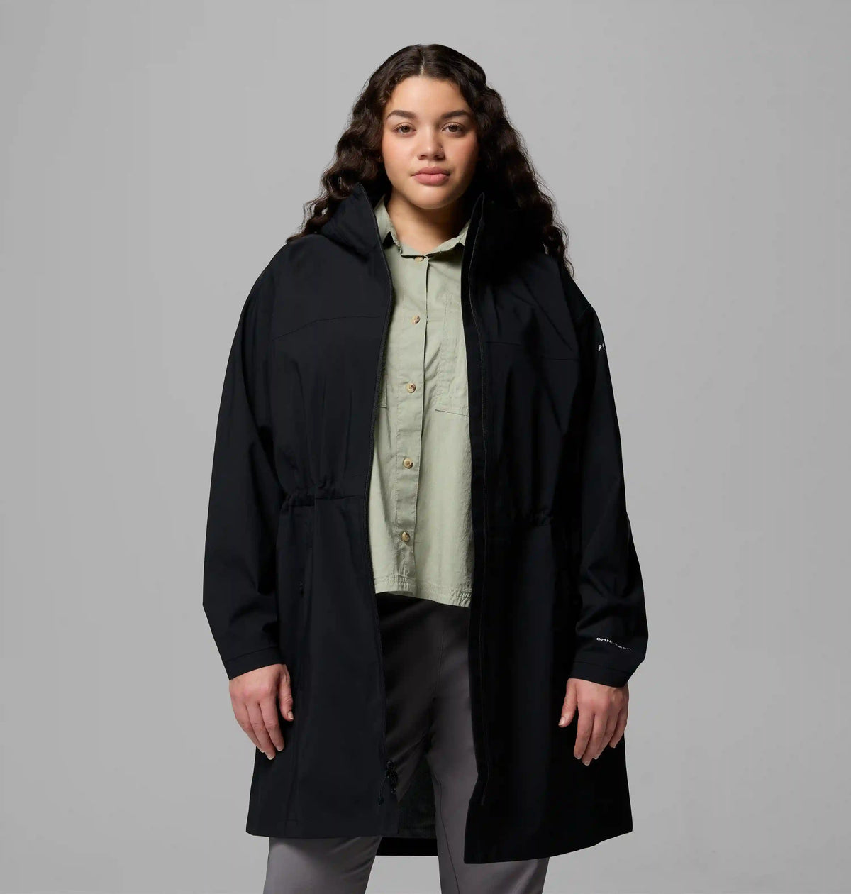 Women's Weekend Adventure II Long Rain Shell - Plus Size