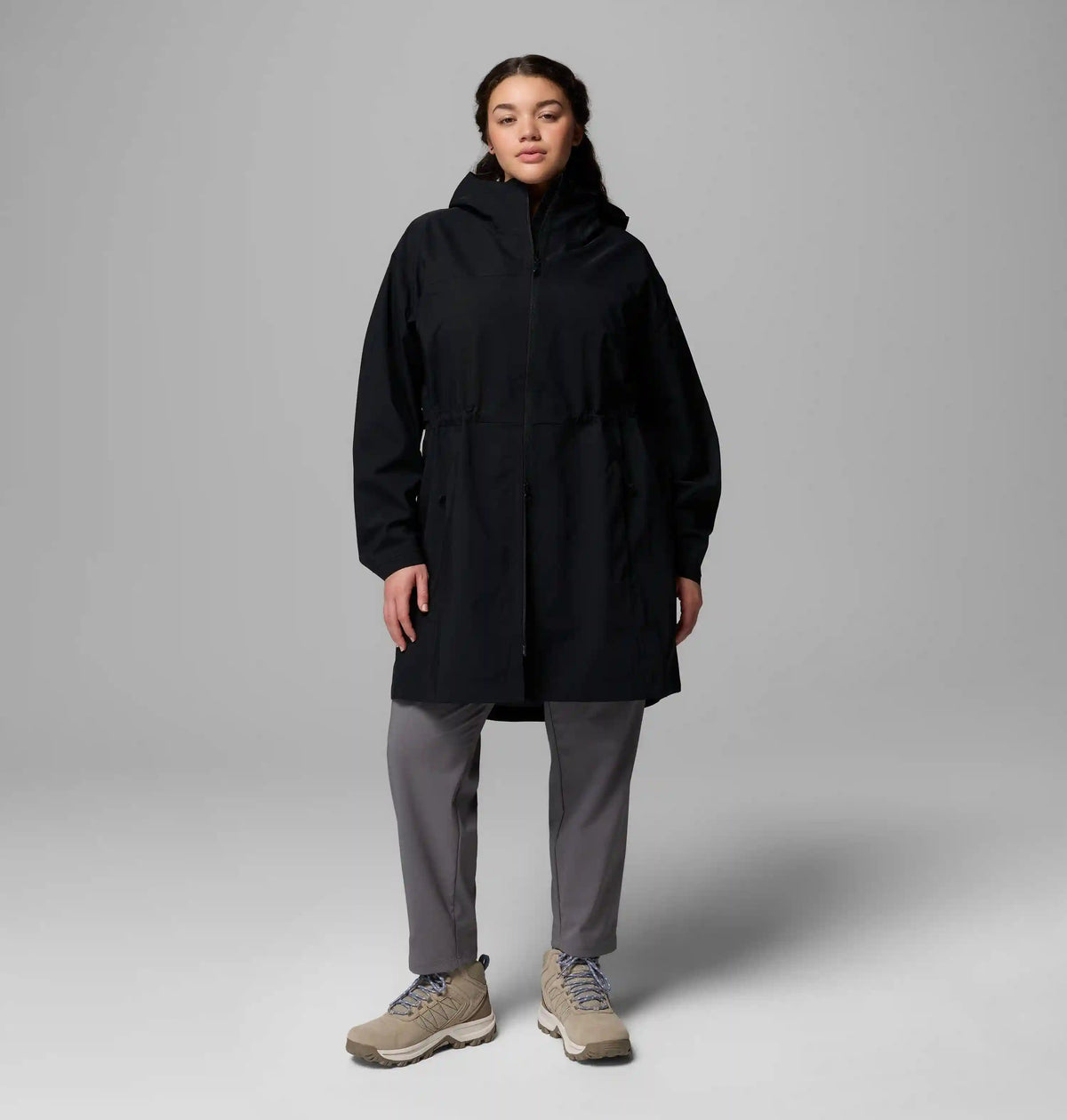 Women's Weekend Adventure II Long Rain Shell - Plus Size