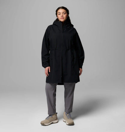 Women's Weekend Adventure II Long Rain Shell - Plus Size