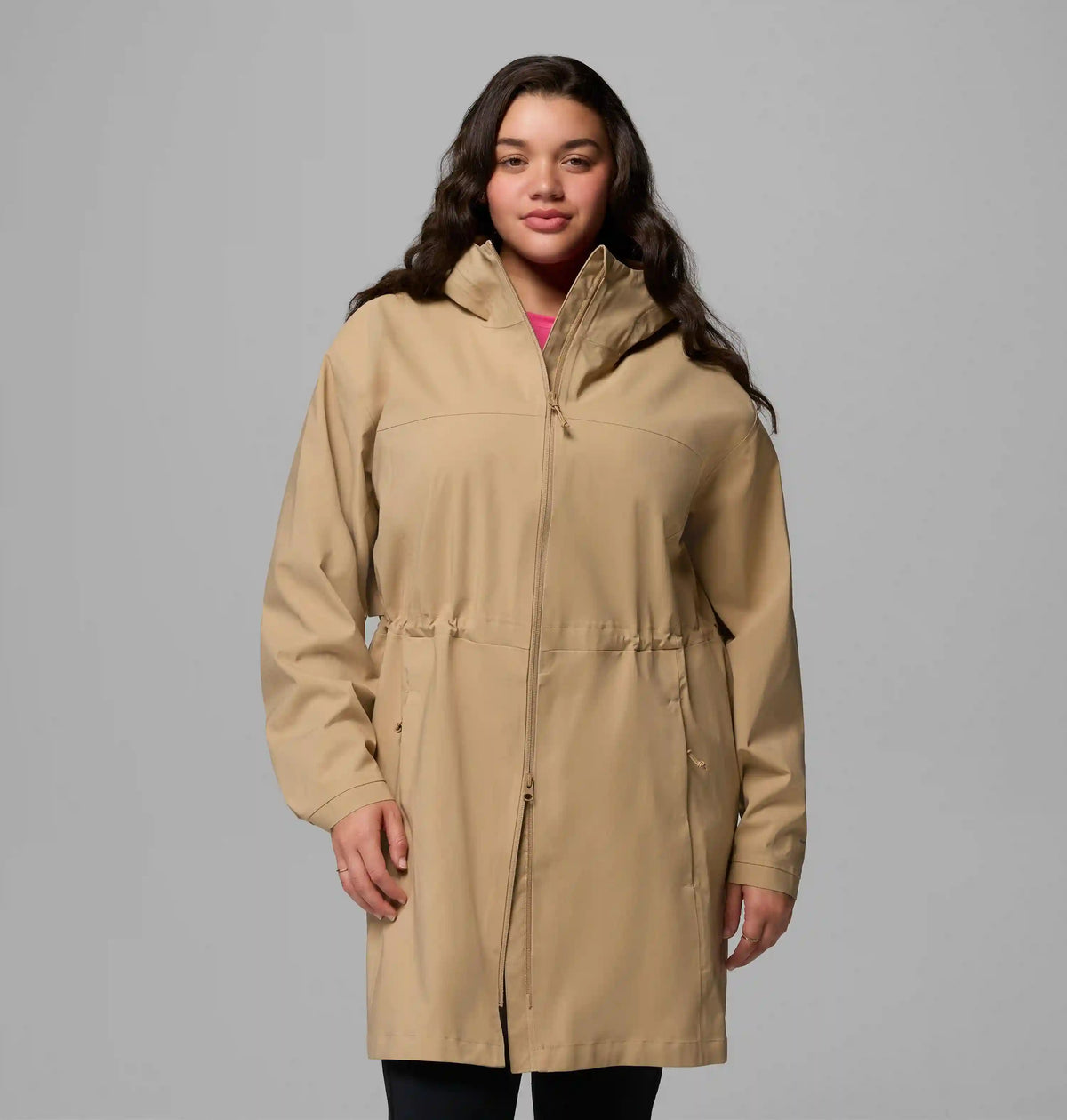 Women's Weekend Adventure II Long Rain Shell - Plus Size