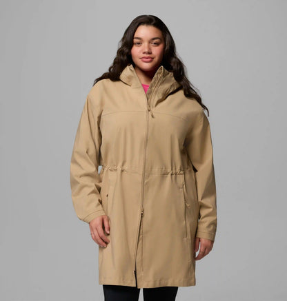 Women's Weekend Adventure II Long Rain Shell - Plus Size